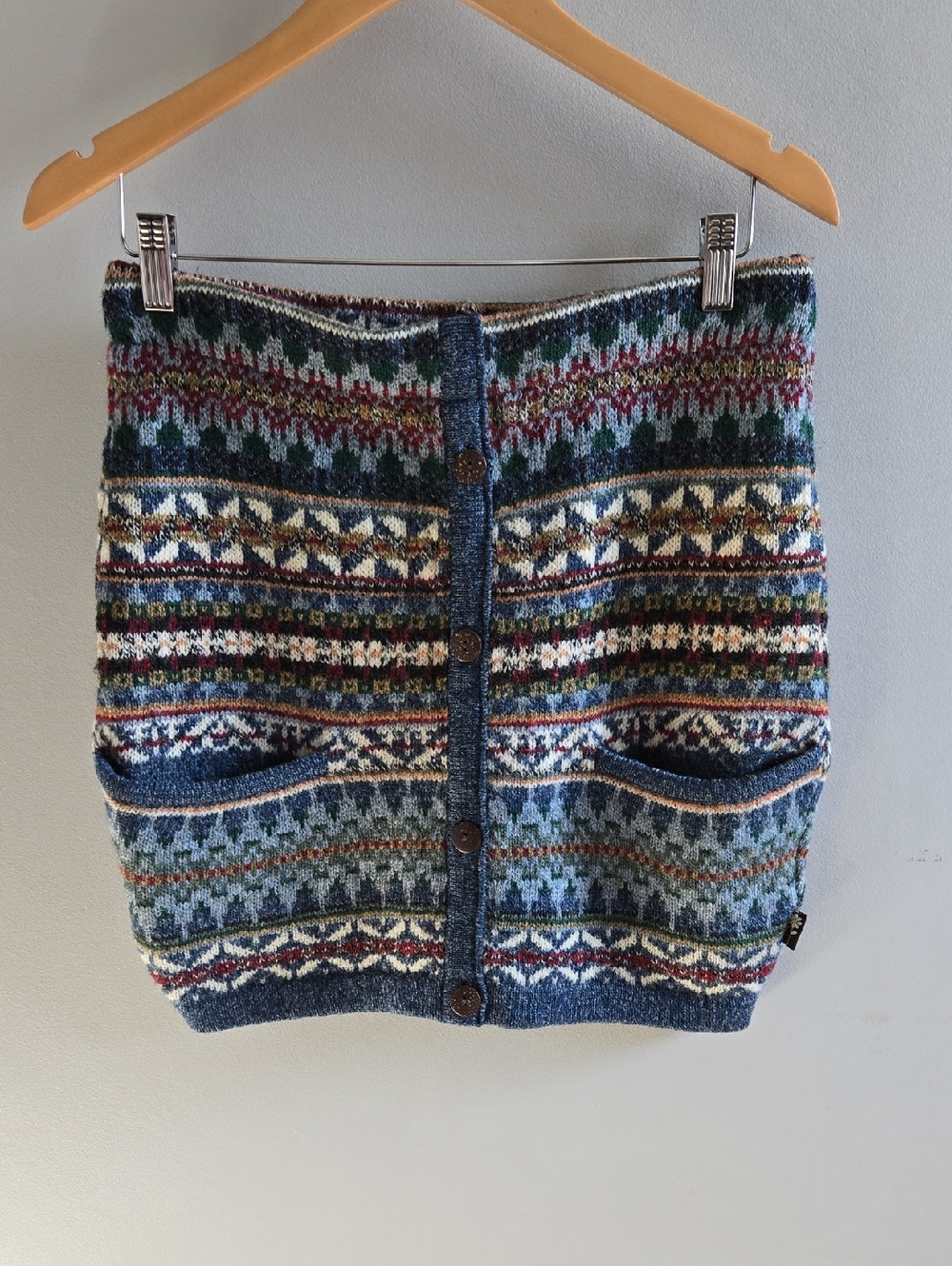 Honeybea Blue Bunwarmer Skirt Size Large